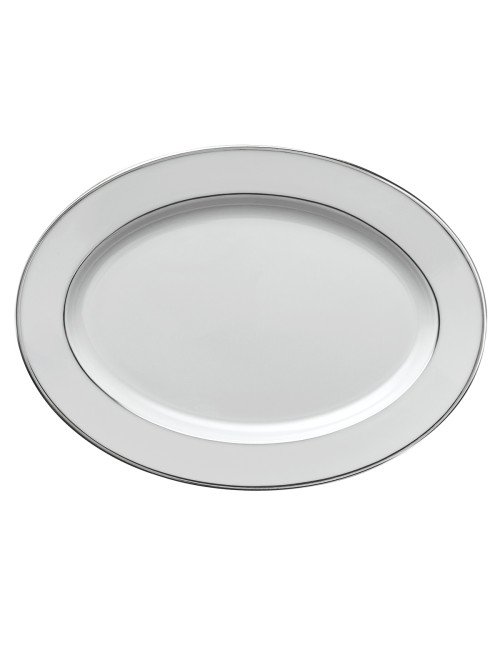 Plat Eclipse Galon platine or Degrenne - 2 coloris