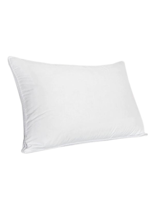 Oreiller Megève Pyrenex ultra moelleux oie blanche - 4 dimensions