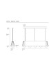 Suspension Cornet CVL - 2 tailles 4 finitions