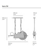 Suspension Nacho CVL - 2 tailles 4 finitions
