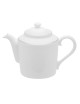 Théière en porcelaine Degrenne L Blanc - 1 litre