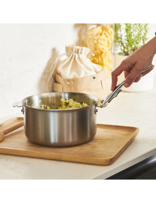 Poignée amovible inox Loqy De Buyer