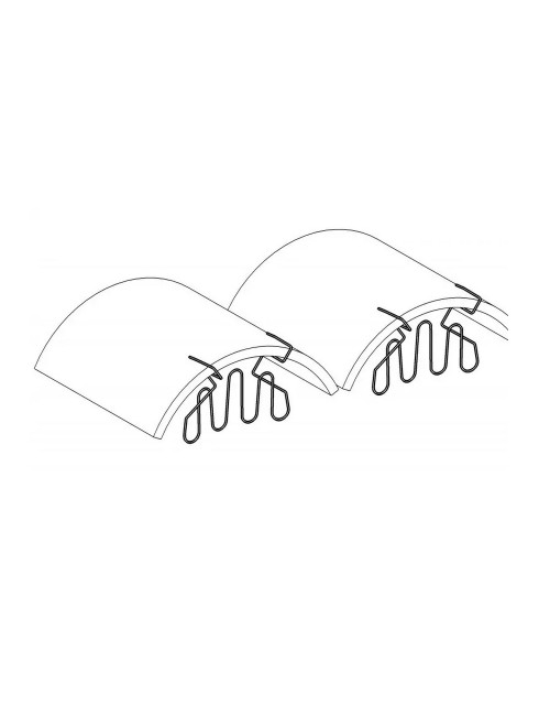 Obturateur de tuiles OISIPIC en inox STOP PIAF - Sachet de 25 pièces