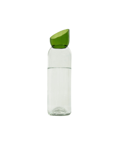 Carafe en verre Q de bouteilles - 4 coloris