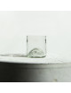 4 tasses en verre Q de bouteilles - 2 coloris
