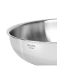 Poêle Sautoir Castel Pro CRISTEL inox - 6 tailles