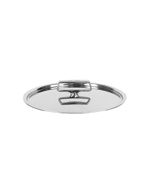 Set batterie 3 casseroles Cristel Castel Pro avec couvercles 16 18 20cm