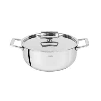 Faitout avec couvercle CRISTEL Castel Pro - 5 tailles