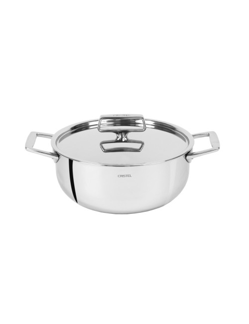 Faitout avec couvercle CRISTEL Castel Pro - 5 tailles