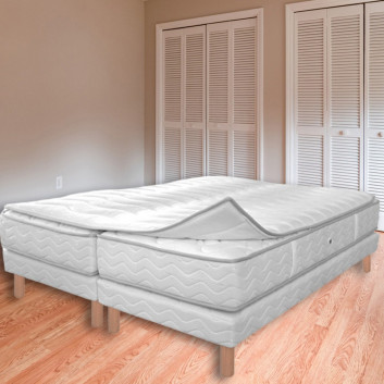 Ensemble Sommier Matelas Gala Confort Duvivier - 5 tailles