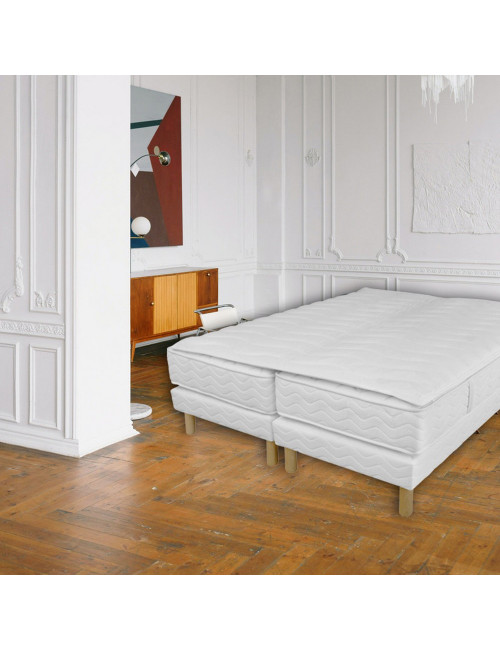 Ensemble Sommier Matelas Gala Luxe Duvivier - 5 tailles