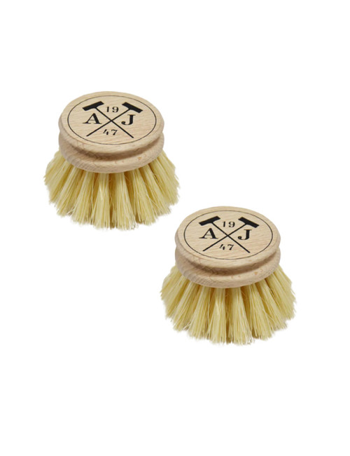 2 têtes remplaçables pour brosse à vaisselle Andrée Jardin