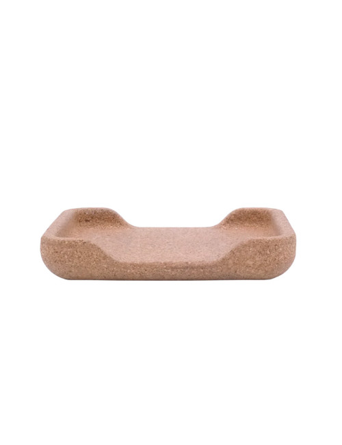 Porte savon naturel en liège Andrée Jardin