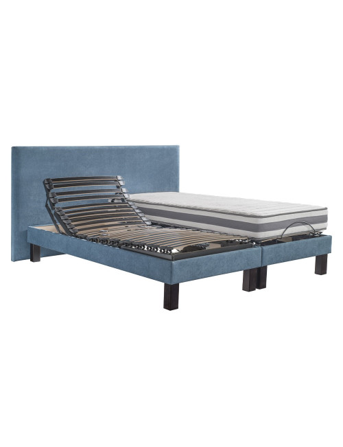 Sommier électrique 2 moteurs Atlantis 100 Duvivier - 4 tailles - 12 coloris