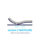 Sommier électrique 2 moteurs Atlantis 100 Duvivier - 4 tailles - 12 coloris