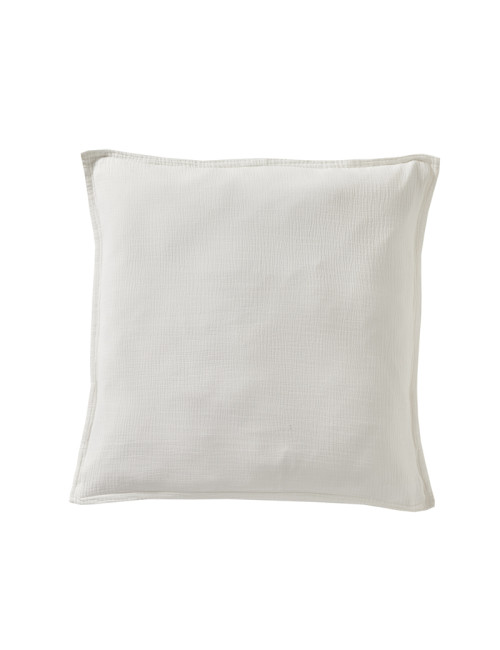 Parure de lit COSY gaze de coton Blanc des Vosges - 7 coloris