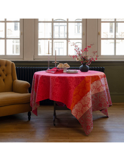 Nappe Cottage coton et enduite Le Jacquard Français - 3 coloris