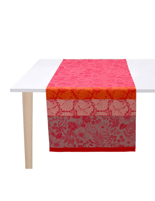Chemin de table Cottage coton Le Jacquard Français - 3 coloris