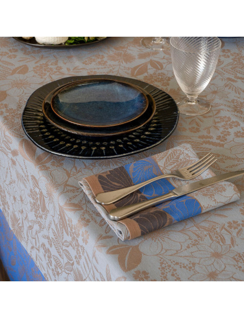 4 serviettes de table Cottage Le Jacquard Français - 3 coloris
