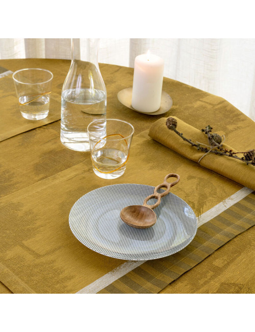 4 serviettes de table Souveraine Le Jacquard Français - 3 coloris