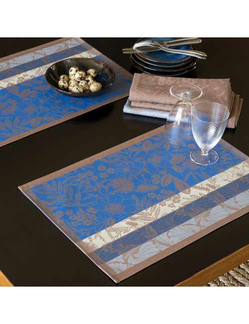 4 sets de table Cottage coton Le Jacquard Français - 3 coloris