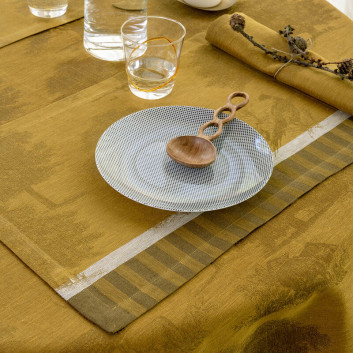 4 sets de table Souveraine Le Jacquard Français - 3 coloris