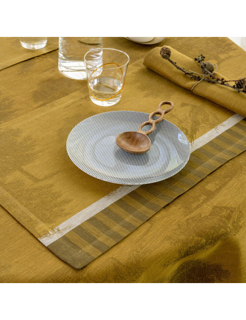 4 sets de table Souveraine Le Jacquard Français - 3 coloris