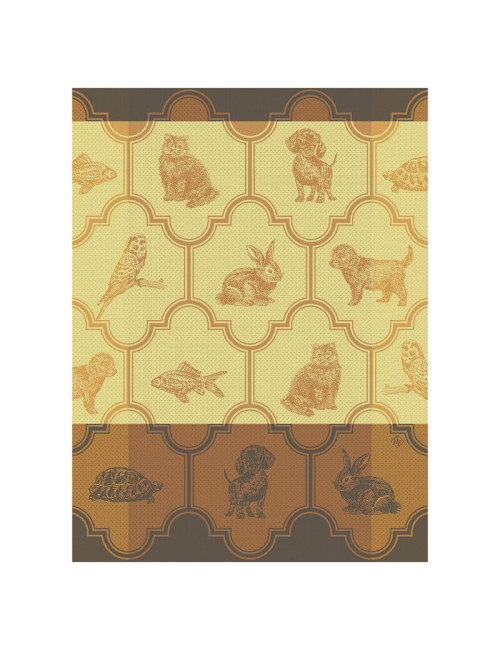 Torchon Nos Acolytes Le Jacquard Français en coton - 3 coloris