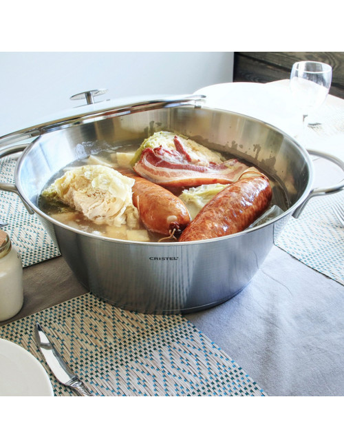 Bassine à confiture confiturière inox Cristel - 2 tailles