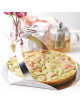 Moule à tarte Cristel en inox 28cm