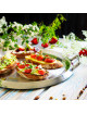 Grill rond Cristel plancha en inox diamètre 34cm