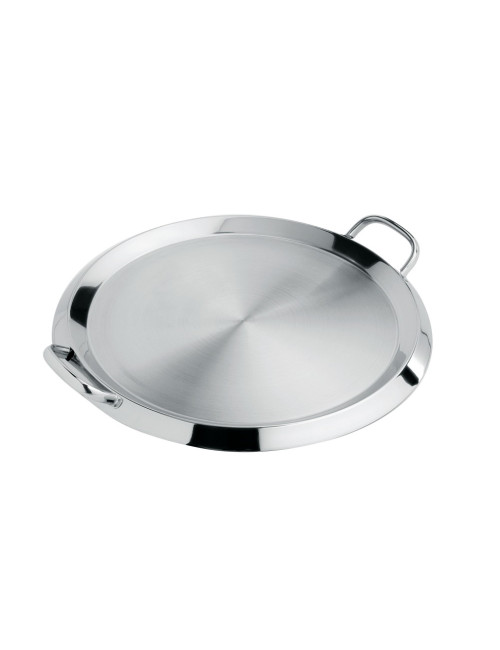 Grill rond Cristel plancha en inox diamètre 34cm