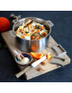Casserole Cristel Strate amovible en inox - 5 tailles