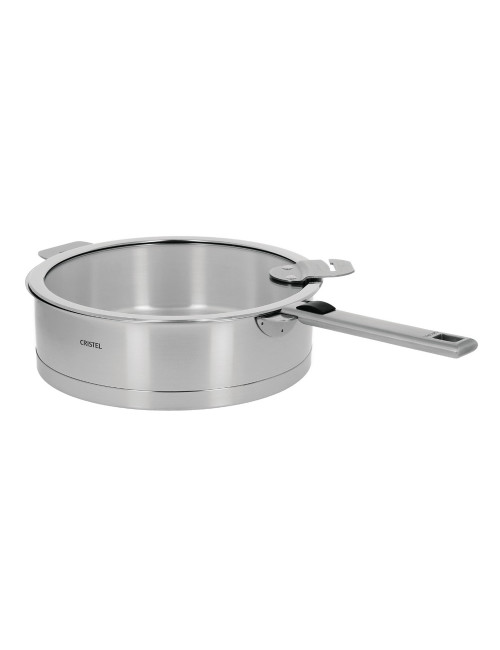 Sauteuse en inox Cristel Strate amovible - 6 tailles