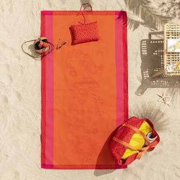 Drap de plage Monoï coton Le Jacquard Français - 2 coloris