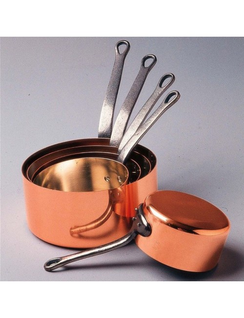 Casserole en cuivre étamé Baumalu - 5 tailles