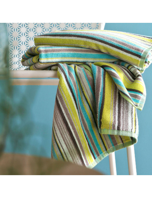Serviette de bain Stratta Blanc des Vosges - 2 coloris