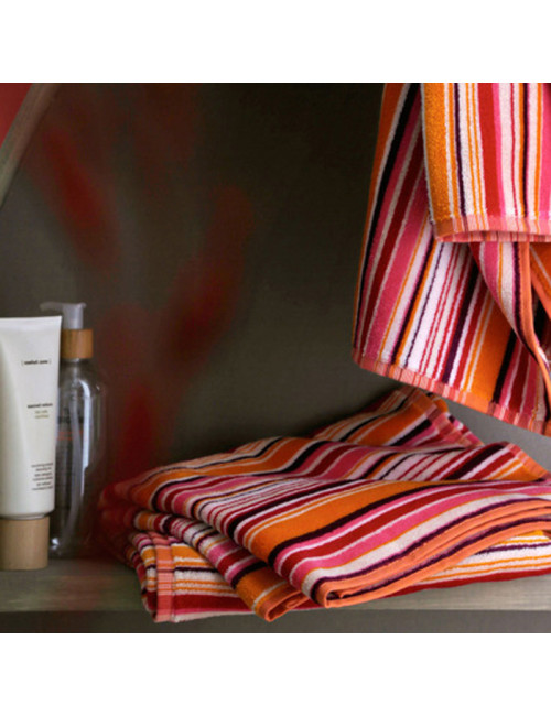 Serviette de bain Stratta Blanc des Vosges - 2 coloris