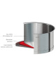 Casserole Cristel Strate en inox - 4 tailles