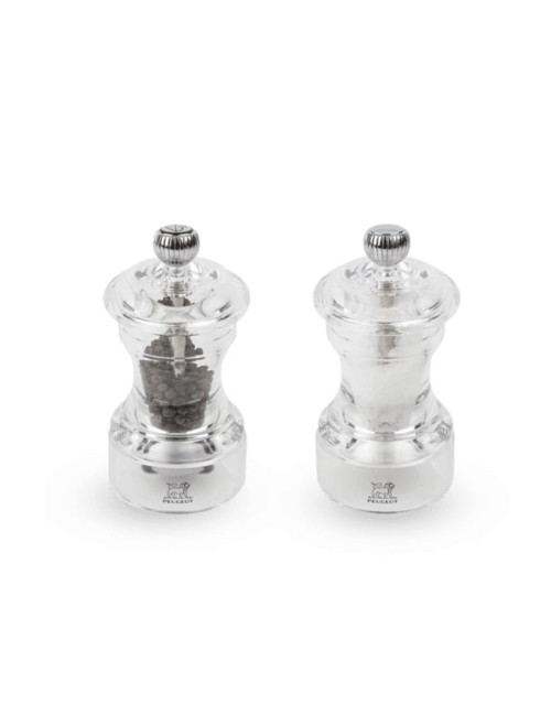 Peugeot 2 moulins sel et poivre Bistro transparent
