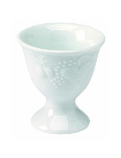 6 coquetiers California Deshoulières en porcelaine