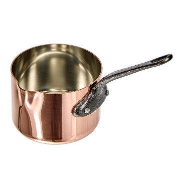 Saucière en cuivre lisse Baumalu