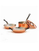 Sauteuse cuivre avec couvercle 16cm Miniatures Baumalu