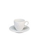 6 tasses soucoupes Louisiane Deshoulières - 4 contenances