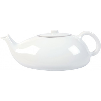 Théière Epure platine Deshoulières 75cl porcelaine