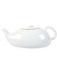 Théière Epure platine Deshoulières 75cl porcelaine