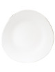6 assiettes Galet Platine Deshoulières - 4 diamètres