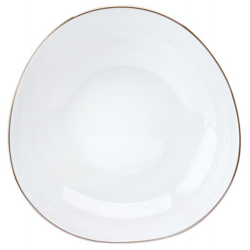 6 assiettes Galet Platine Deshoulières - 4 diamètres