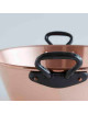 Bassine à confiture Baumalu en cuivre pour induction - 26cm