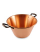 Confiturier haut bassine à gelée et à confiture 26,5cm cuivre Baumalu